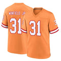 Cooneas TB.Buccaneers #31 Antoine Winfield Jr. Player Orange Throwback Home Game Stitched Jerseys