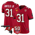 Cooneas TB.Buccaneers #31 Antoine Winfield Jr. Player Red Limited 2026 Season Vapor F.U.S.E. Home Game Stitched Jerseys