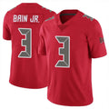 Cooneas TB.Buccaneers #3 Rueben Bain Jr. Player Red Limited Color Rush Home Game Stitched Jerseys