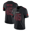 Cooneas TB.Buccaneers #45 Josiah Trotter Player Black Impact Limited Home Game Stitched Jerseys