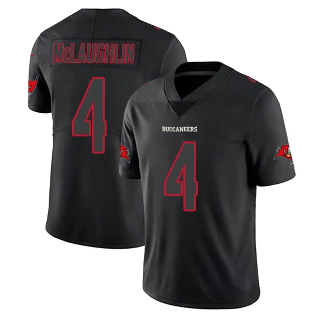 Cooneas TB.Buccaneers #4 Chase McLaughlin Player Black Impact Limited Home Game Stitched Jerseys