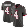 Cooneas TB.Buccaneers #4 Chase McLaughlin Player Pewter Limited Alternate Vapor Home Game Stitched Jerseys