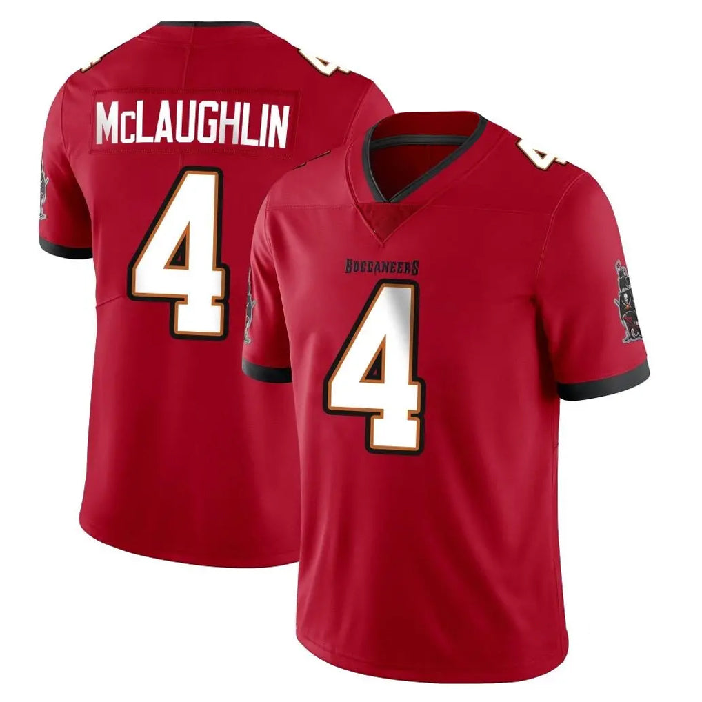 Cooneas TB.Buccaneers #4 Chase McLaughlin Player Red Limited Vapor Home Game Stitched Jerseys