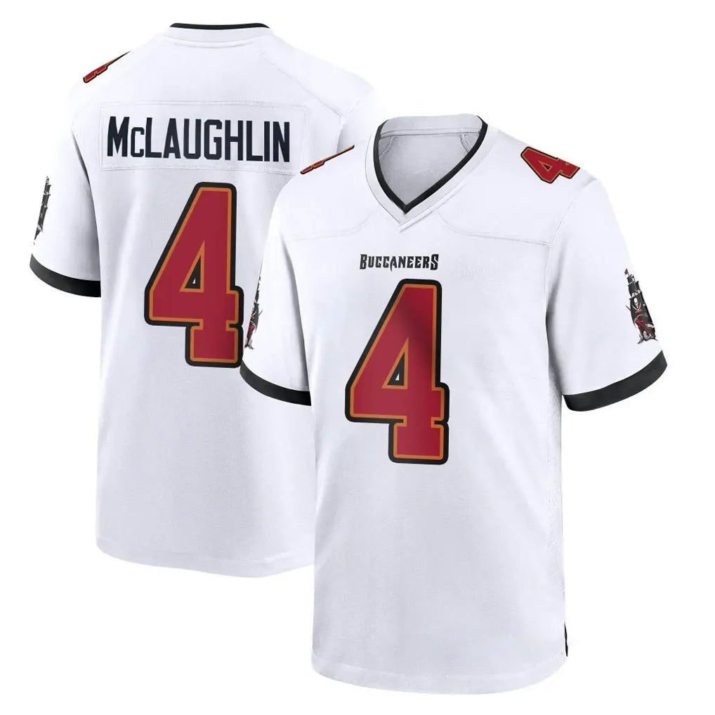 Cooneas TB.Buccaneers #4 Chase McLaughlin Player White Home Game Stitched Jerseys