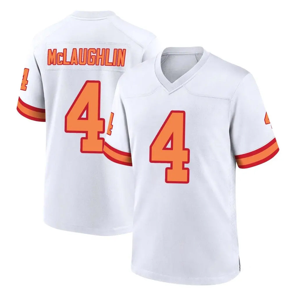Cooneas TB.Buccaneers #4 Chase McLaughlin Player White '76 Home Game Stitched Jerseys
