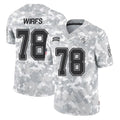 Cooneas TB.Buccaneers #78 Tristan Wirfs Player Arctic Camo Limited Salute To Service Home Game Stitched Jerseys