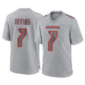 Cooneas TB.Buccaneers #7 Bucky Irving Player Gray Atmosphere Fashion Home Game Stitched Jerseys