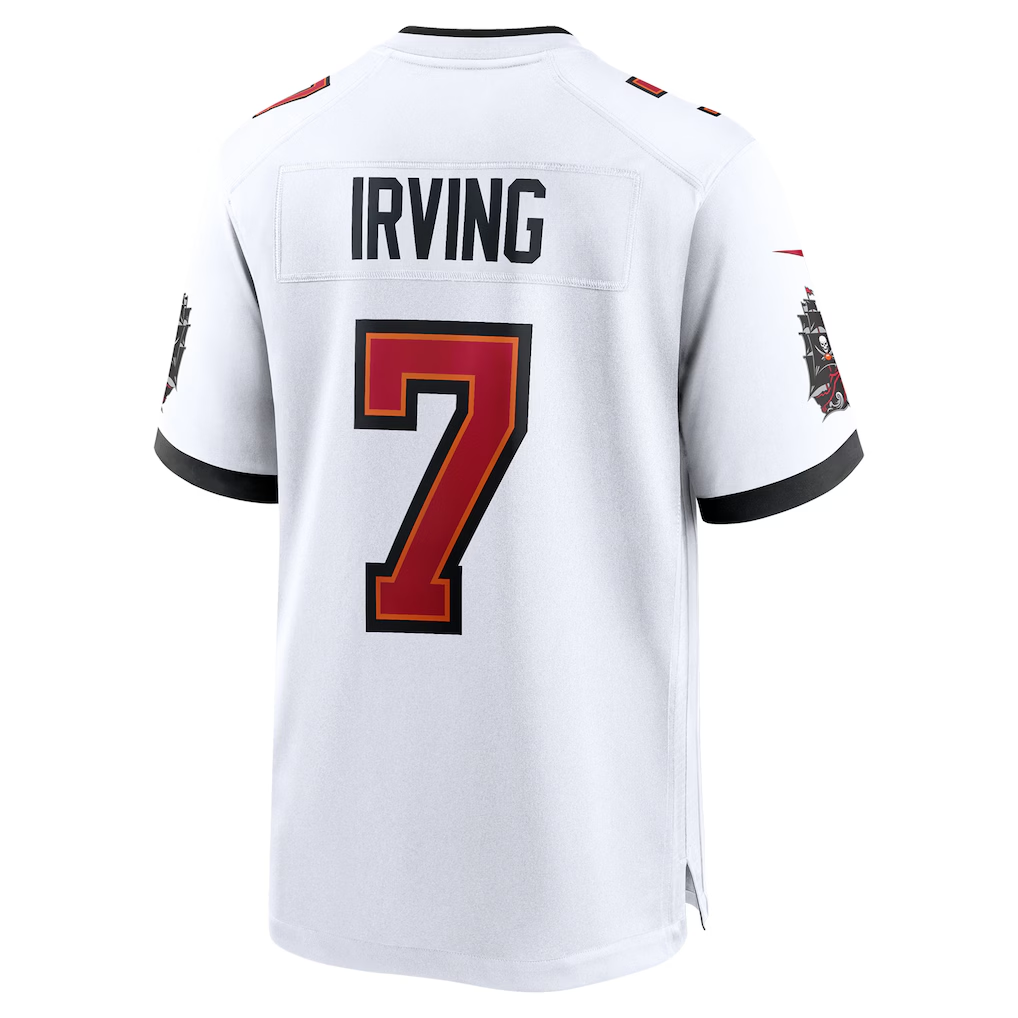 Cooneas TB.Buccaneers #7 Bucky Irving White Game Stitched Jerseys