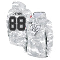 Cooneas TB.Buccaneers #88 Cade Otton Player Arctic Camo Limited Salute to Service Pullover Hoodies Game Stitched Jerseys