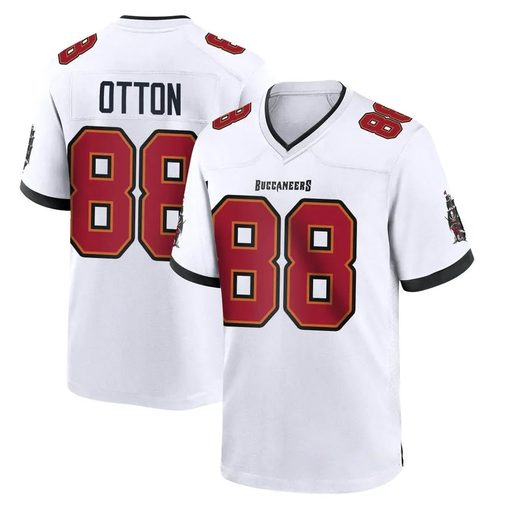 Cooneas TB.Buccaneers #88 Cade Otton Player White Home Game Stitched Jerseys