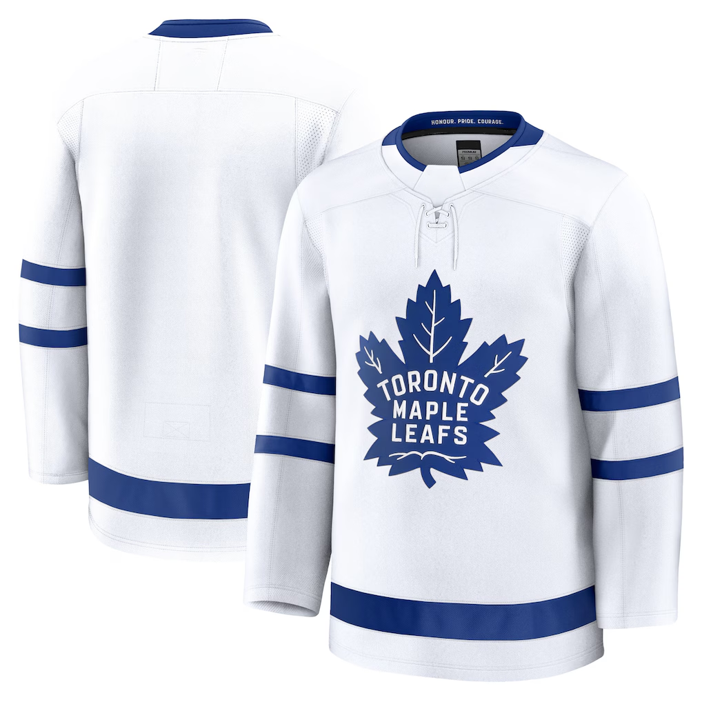 Cooneas T.Maple Leafs White Away Premium Jerseys