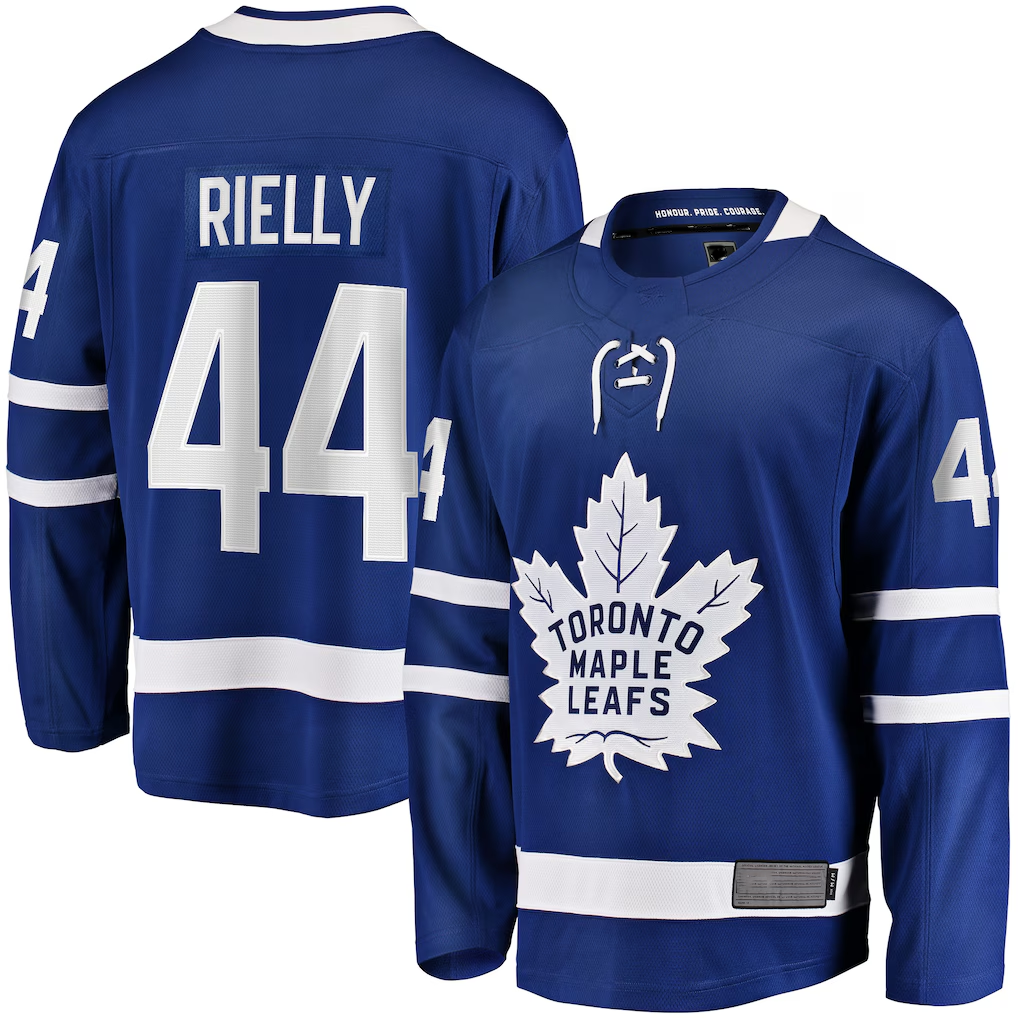 Cooneas T.Maple Leafs #44 Morgan Rielly Blue Home Breakaway Player Jerseys