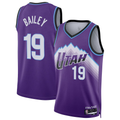 Cooneas U.Jazz #19 Ace Bailey Purple Swingman Jerseys - Icon Edition
