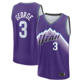Cooneas U.Jazz #3 Keyonte George Fanatics Purple Fast Break Replica Jerseys - Icon Edition