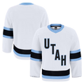 Cooneas U.Mammoth White Away Authentic Pro Jerseys