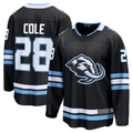 Cooneas U.Mammoth #28 Ian Cole Black Home Breakaway Player Jerseys