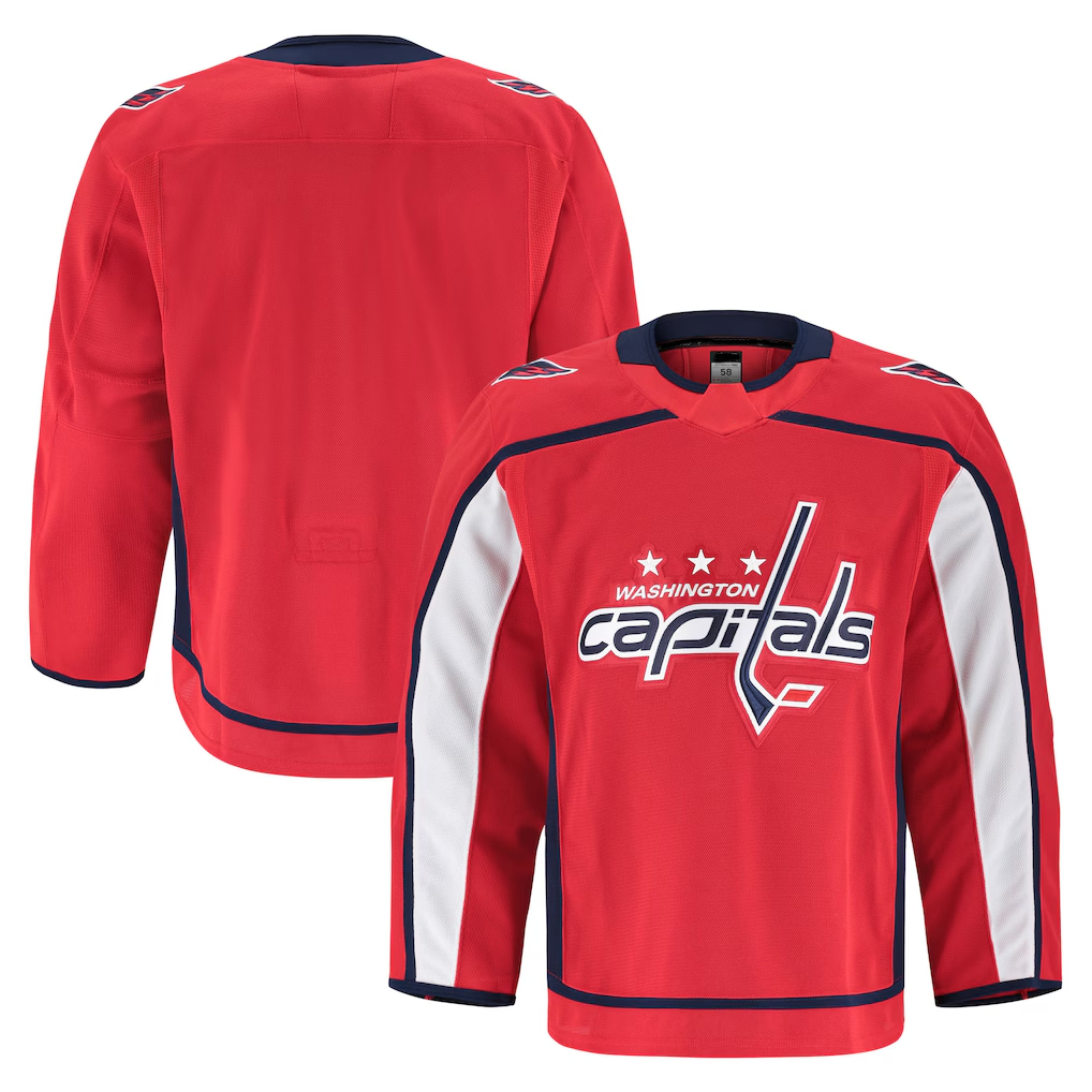Cooneas W.Capitals Red Home Authentic Pro Jerseys