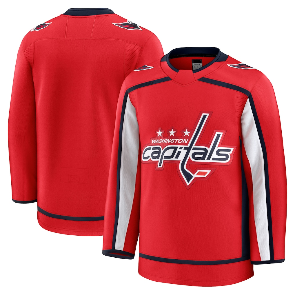 Cooneas W.Capitals Red Home Premium Jerseys