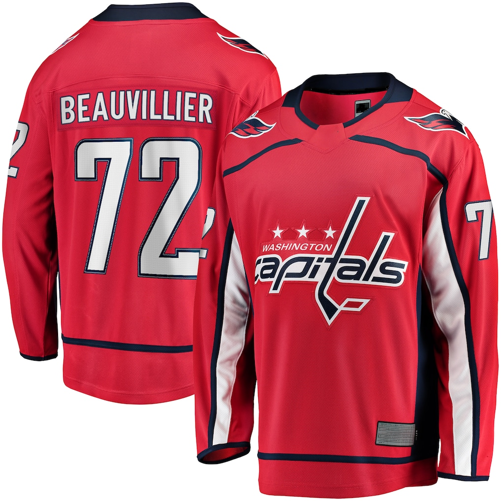 Cooneas W.Capitals #72 Anthony Beauvillier Red Home Breakaway Jerseys