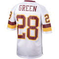 Cooneas W.Commanders 1991 #28 Darrell Green Mitchell & Ness White Authentic Throwback Retired Player Stitched Puhic Jersey