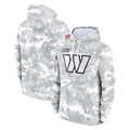 Cooneas W.Commanders Arctic Camo Limited Salute to Service Pullover Hoodies Game Blank Player Stitched Jerseys
