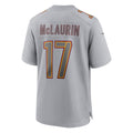 CooneasW.Commanders #17 Terry McLaurin Player Gray Fashion Game Stitched Jerseys