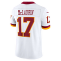 Cooneas W.Commanders #17 Terry McLaurin White Vapor F.U.S.E. Stitched Limited Jerseys