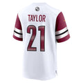 Cooneas W.Commanders #21 Sean Taylor Player White Home Game Stitched Jerseys