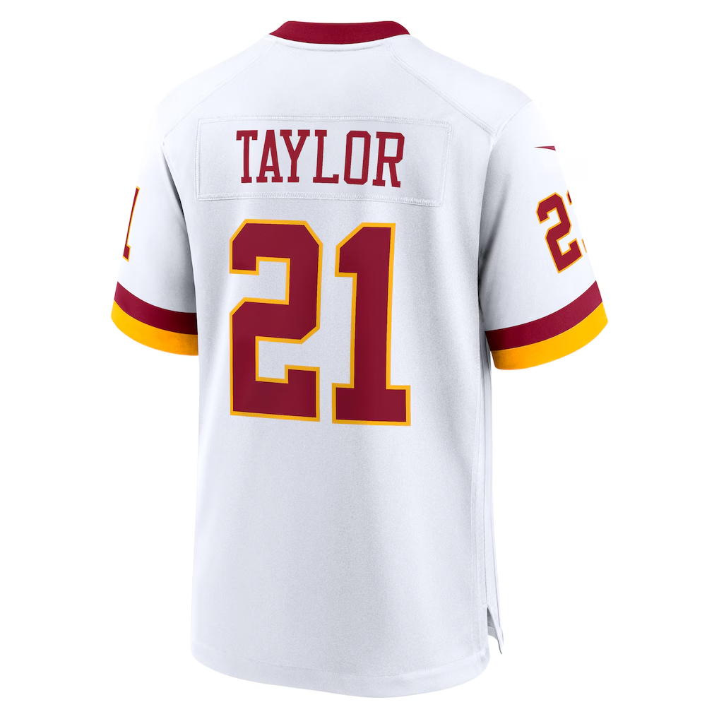 Cooneas W.Commanders #21 Sean Taylor White Game Super Bowl Era Stitched Jerseys