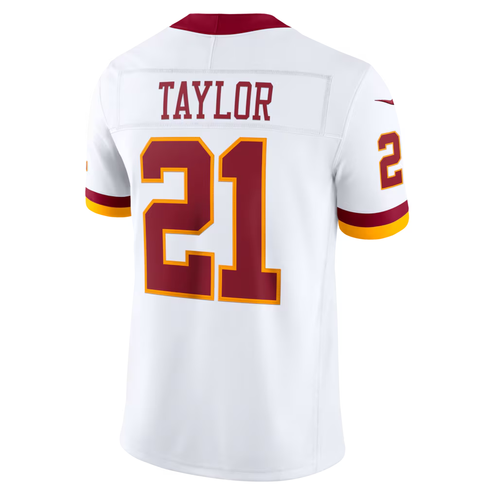 Cooneas W.Commanders #21 Sean Taylor White Vapor F.U.S.E. Stitched Retired Limited Stitched Jerseys