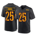 Cooneas W.Commanders #25 Nick Cross Player Black Home Game Stitched Jerseys