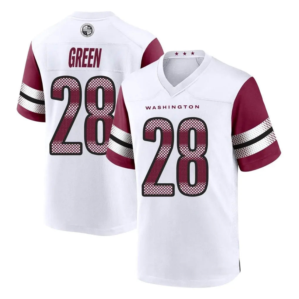 Cooneas W.Commanders #28 Darrell Green Player White Home Game Stitched Jerseys