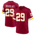 Cooneas W.Commanders #29 Rasul Douglas Player Burgundy Game Home Stitched Jerseys