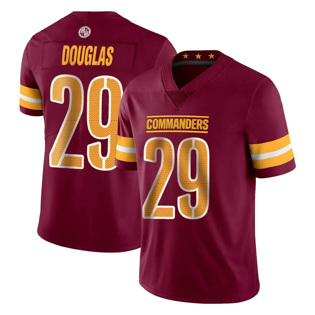 Cooneas W.Commanders #29 Rasul Douglas Player Burgundy Limited Vapor Home Game Stitched Jerseys