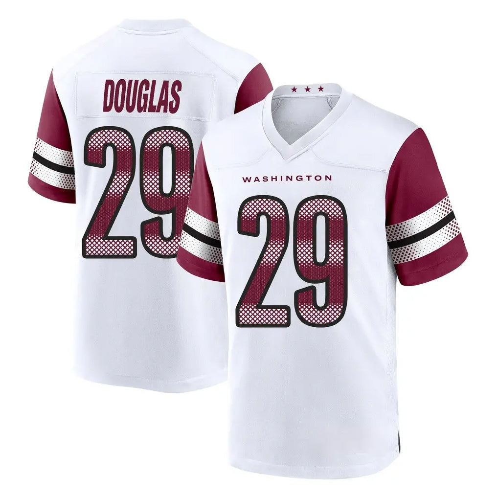 Cooneas W.Commanders #29 Rasul Douglas Player White Game Home Stitched Jerseys