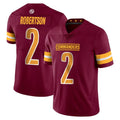 Cooneas W.Commanders #2 Amik Robertson Player Burgundy Limited Vapor Home Game Stitched Jerseys