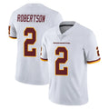 Cooneas W.Commanders #2 Amik Robertson Player White Limited Vapor Untouchable Home Game Stitched Jerseys