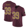 Cooneas W.Commanders #39 Jeremy Reaves Player Burgundy Alternate Vapor Untouchable Home Game Stitched Jerseys