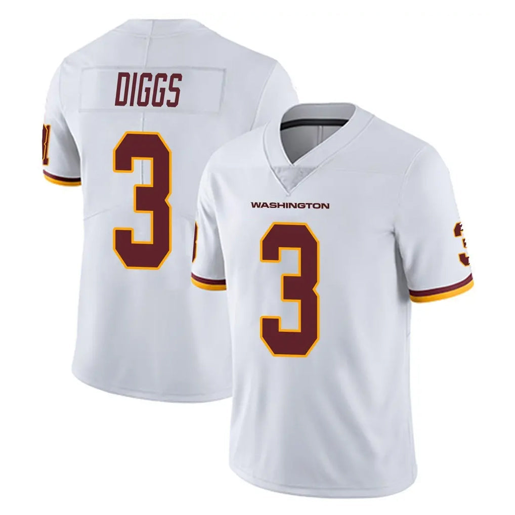Cooneas W.Commanders #3 Stefon Diggs Player White Limited Vapor Untouchable Home Game Stitched Jerseys