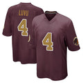 Cooneas W.Commanders #4 Frankie Luvu Player Burgundy Alternate Home Game Stitched Jerseys