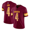 Cooneas W.Commanders #4 Frankie Luvu Player Burgundy Limited Vapor Home Game Stitched Jerseys