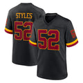Cooneas W.Commanders #52 Sonny Styles Player Black Limited Home Game Stitched Jerseys