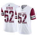 Cooneas W.Commanders #52 Sonny Styles Player White Limited Vapor Home Game Stitched Jerseys