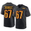 Cooneas W.Commanders #67 Nick Allegretti Player Black Home Game Stitched Jerseys