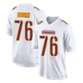 Cooneas W.Commanders #76 Sam Cosmi Player White Tundra Fashion Home Game Stitched Jerseys