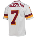 Cooneas W.Commanders #7 Joe Theismann Mitchell & Ness White Legacy Replica Stitched Puhic Jersey