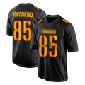 Cooneas W.Commanders #85 Chig Okonkwo Player Black Carbon Fashion Home Game Stitched Jerseys