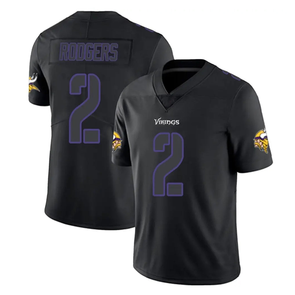 MN.Vikings #2 Isaiah Rodgers Player Black Impact LImited Home Game Cooneas Stitched Jerseys