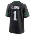 Cooneas NY.Jets #1 Ahmad Sauce Gardner Legacy Black Alternate Game Jersey