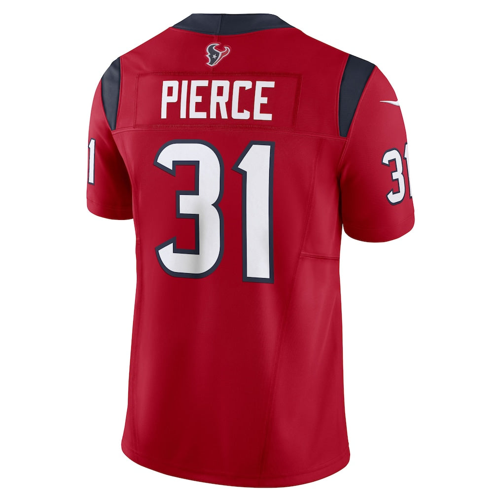 Cooneas H.Texans #31 Dameon Pierce Red Vapor F.U.S.E. Limited Jersey